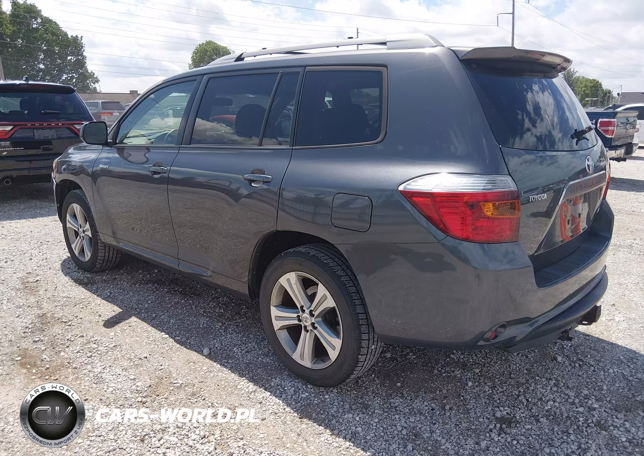 2008 Toyota Highlander Sport VIN:JTEES43AX82101666 - 3