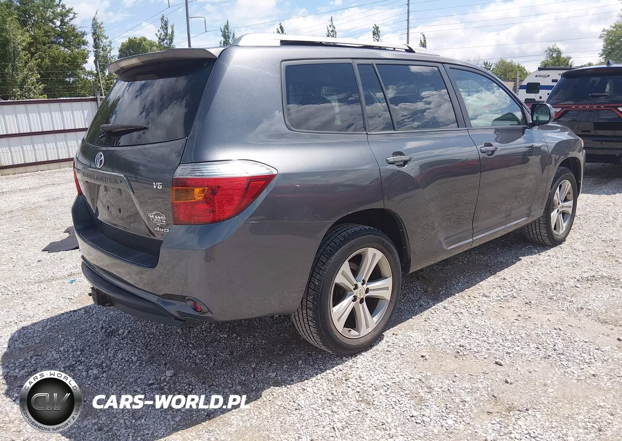 2008 Toyota Highlander Sport VIN:JTEES43AX82101666 - 4