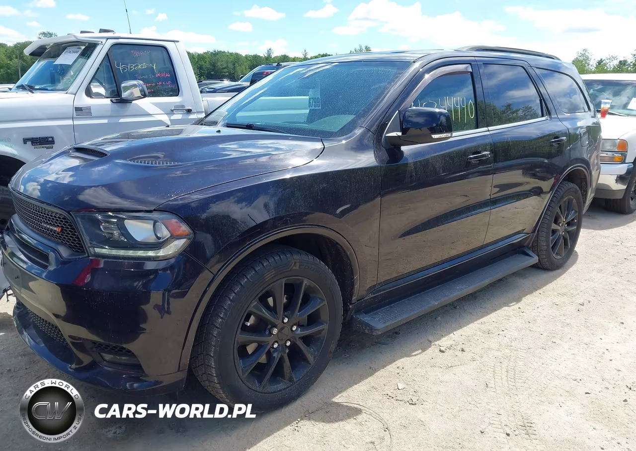 2018 Dodge Durango Gt Awd VIN:1C4RDJDG1JC416258 - 2