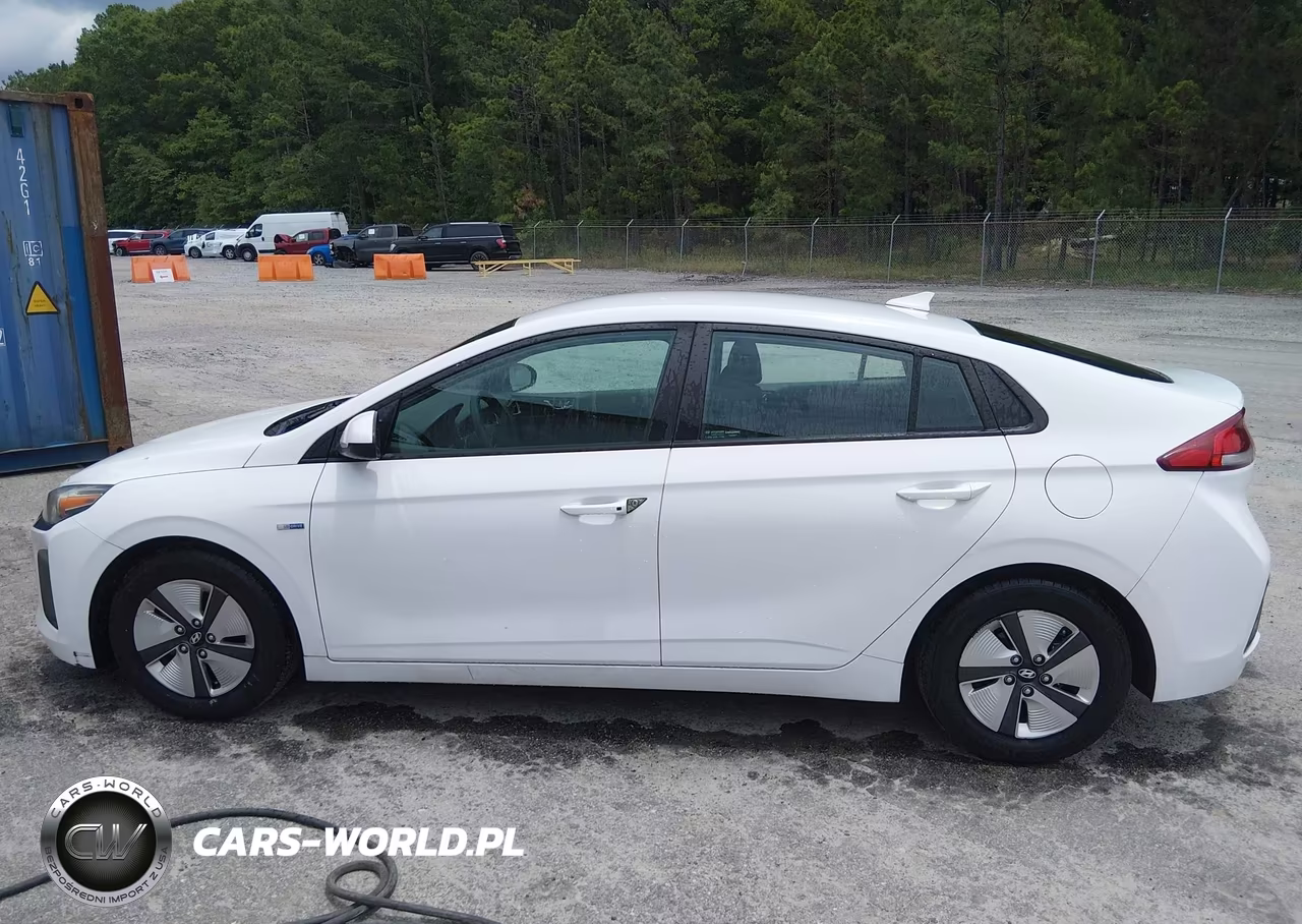 2018 Hyundai Ioniq Hybrid Blue VIN:KMHC65LC3JU101120 - 18