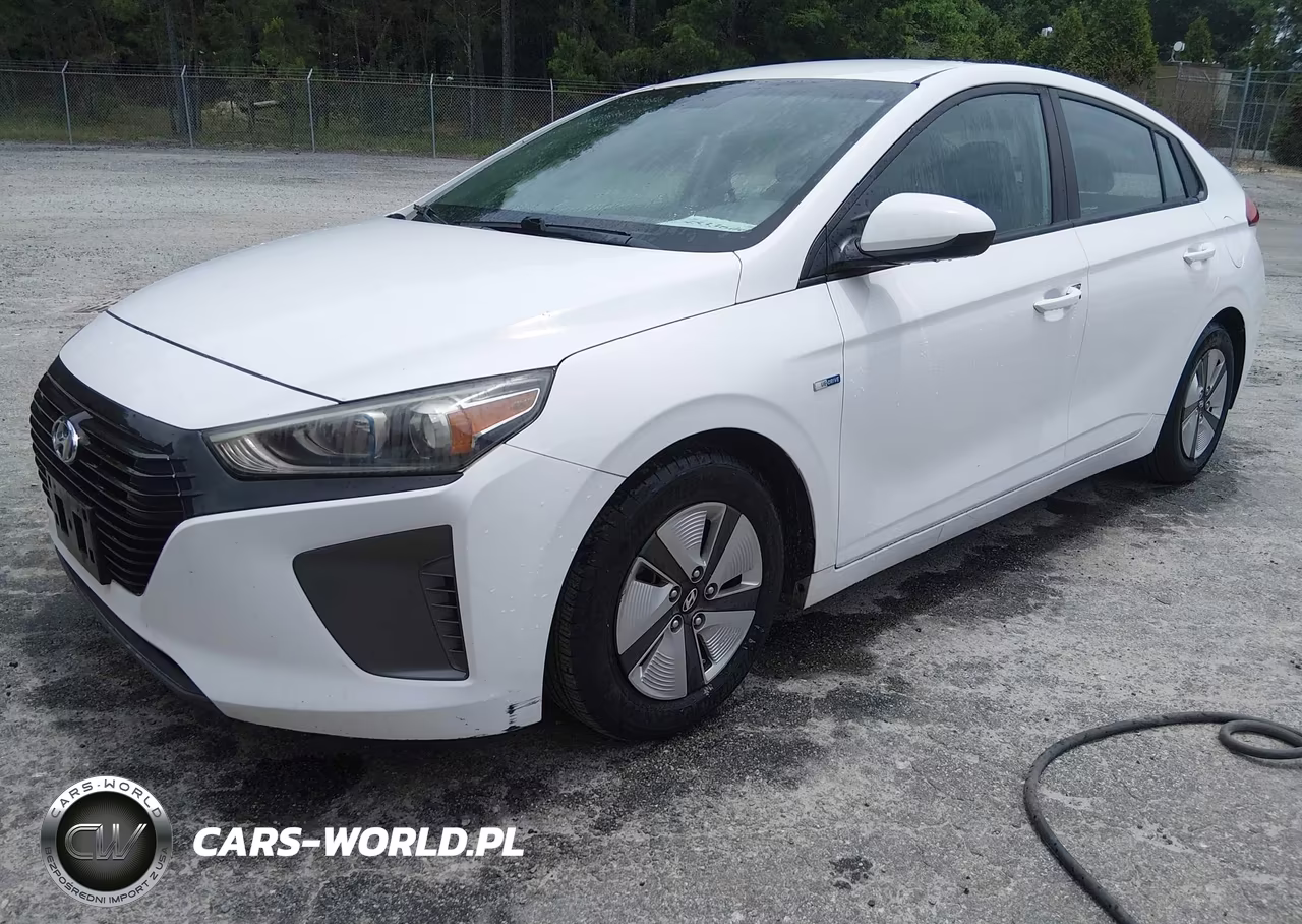 2018 Hyundai Ioniq Hybrid Blue VIN:KMHC65LC3JU101120 - 2