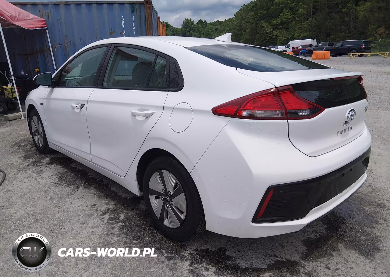 2018 Hyundai Ioniq Hybrid Blue VIN:KMHC65LC3JU101120 - 3