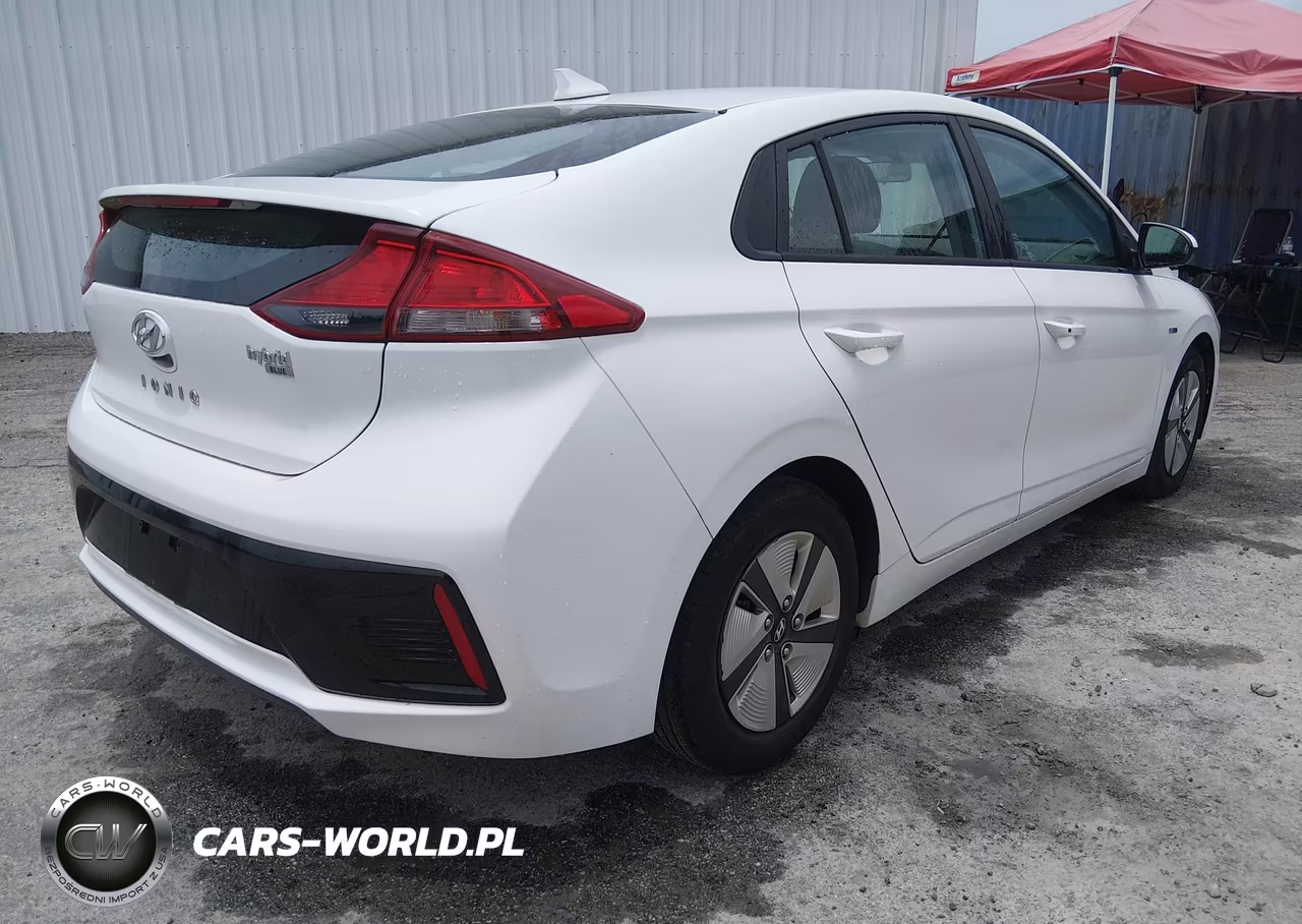 2018 Hyundai Ioniq Hybrid Blue VIN:KMHC65LC3JU101120 - 4