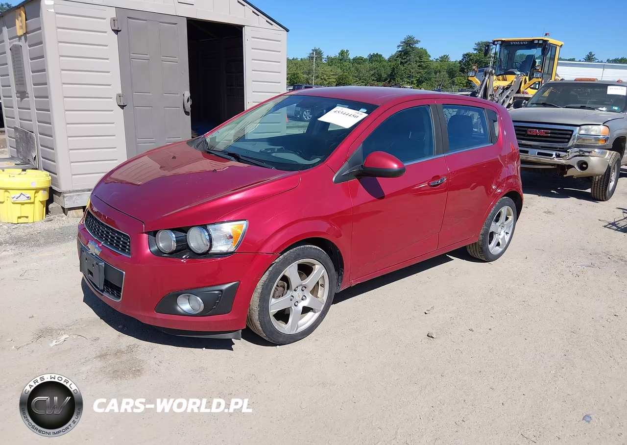 2012 Chevrolet Sonic 2Lz VIN:1G1JE6SH0C4203178 - 2