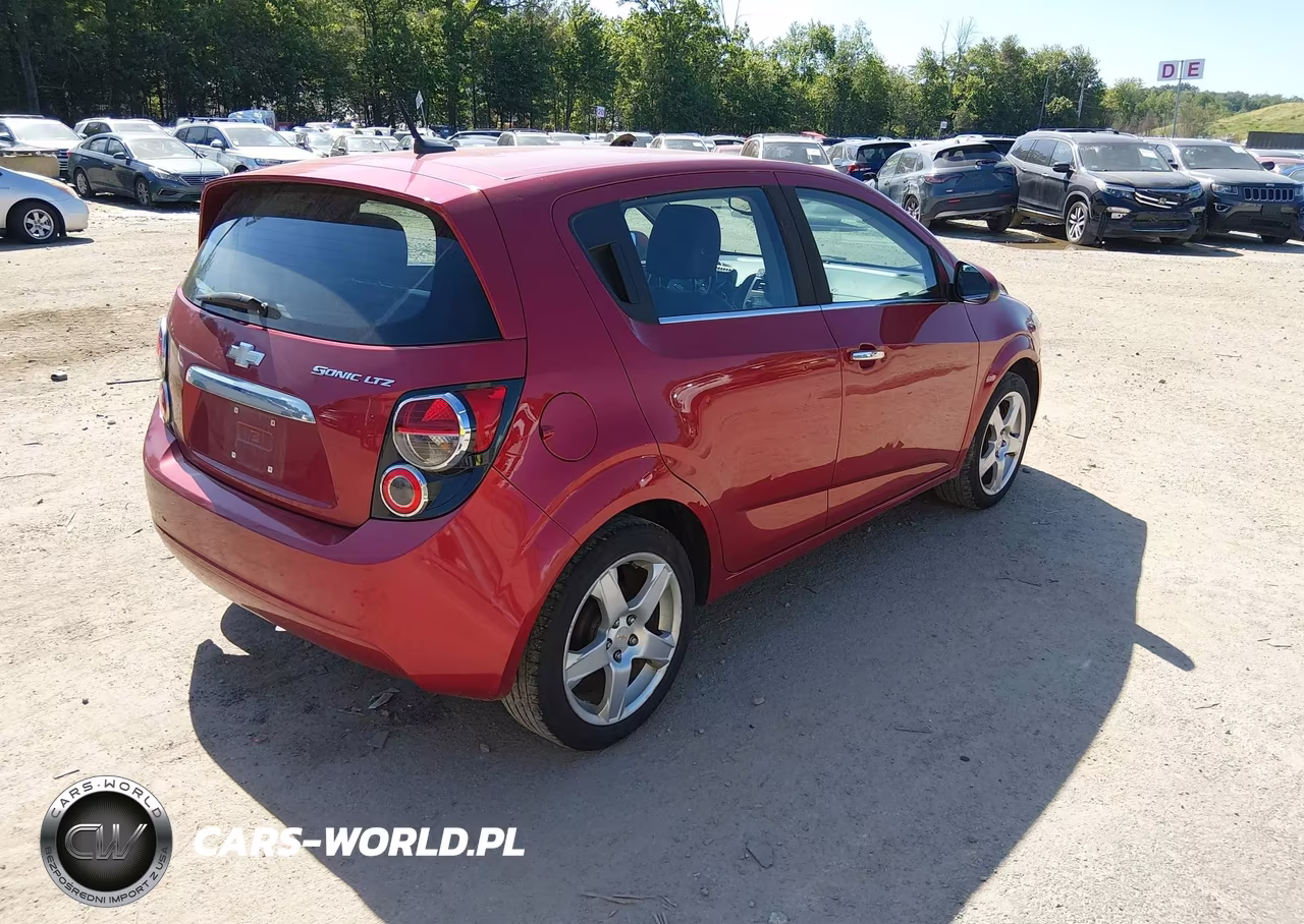 2012 Chevrolet Sonic 2Lz VIN:1G1JE6SH0C4203178 - 4