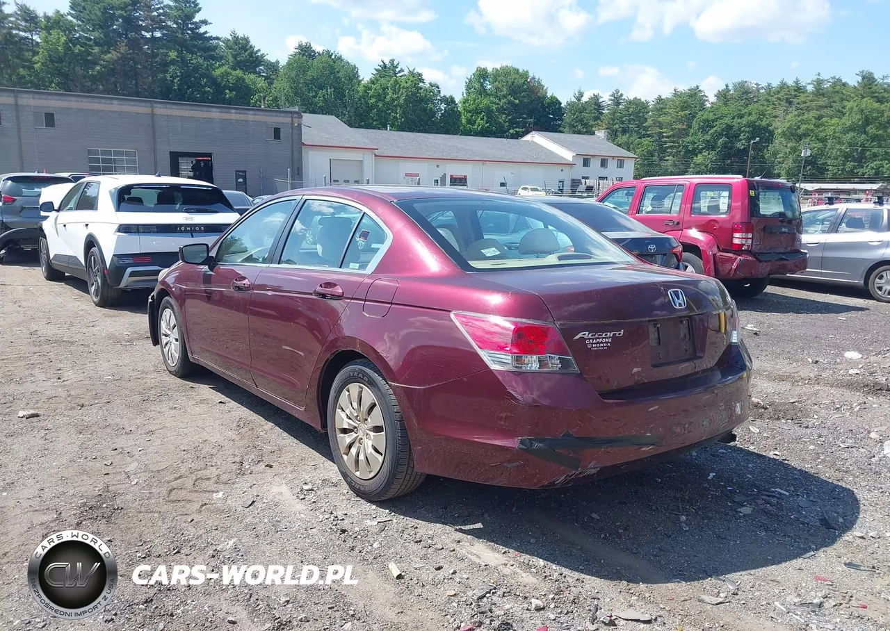 2010 Honda Accord 2.4 Lx VIN:1HGCP2F37AA119652 - 3