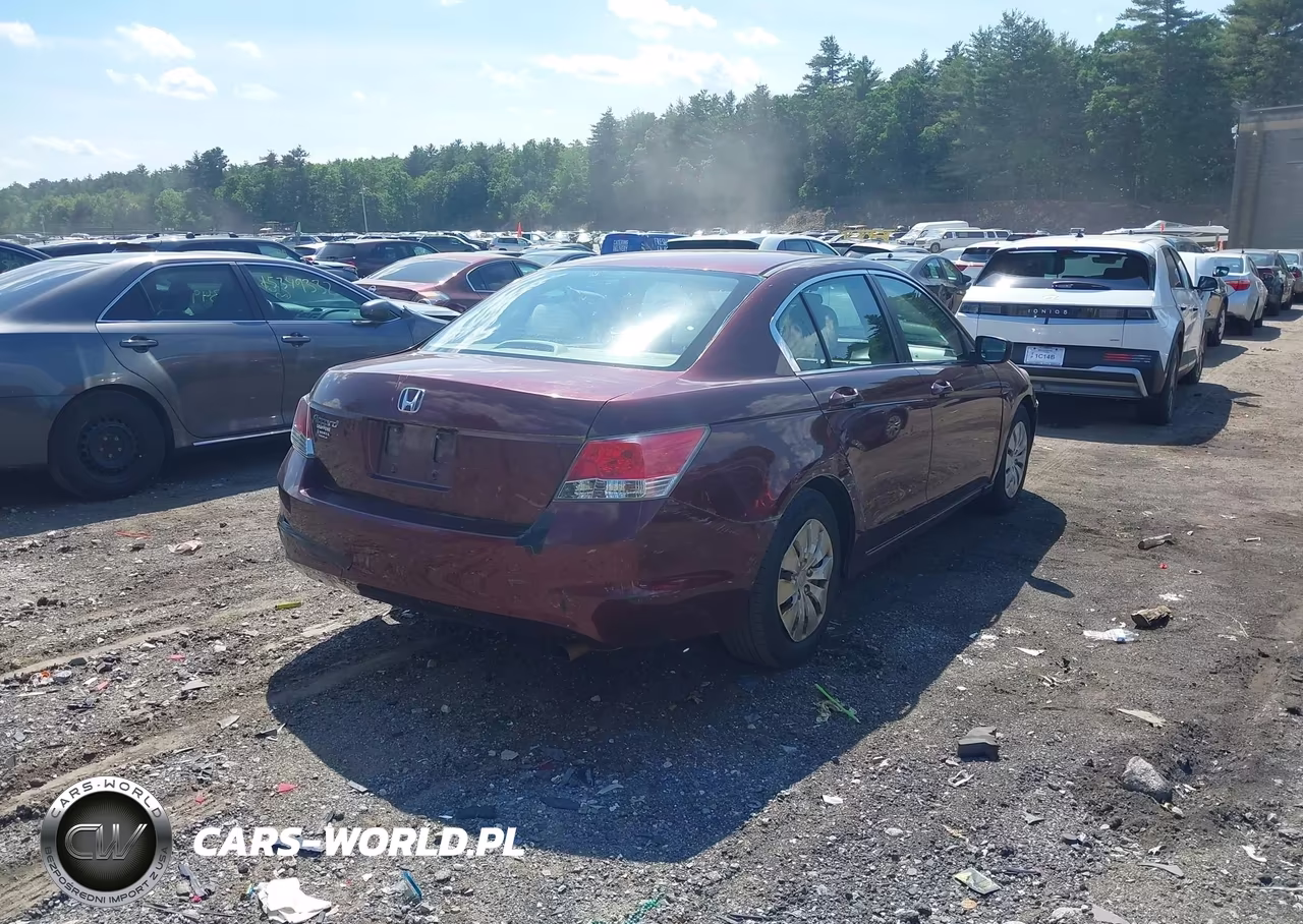 2010 Honda Accord 2.4 Lx VIN:1HGCP2F37AA119652 - 4