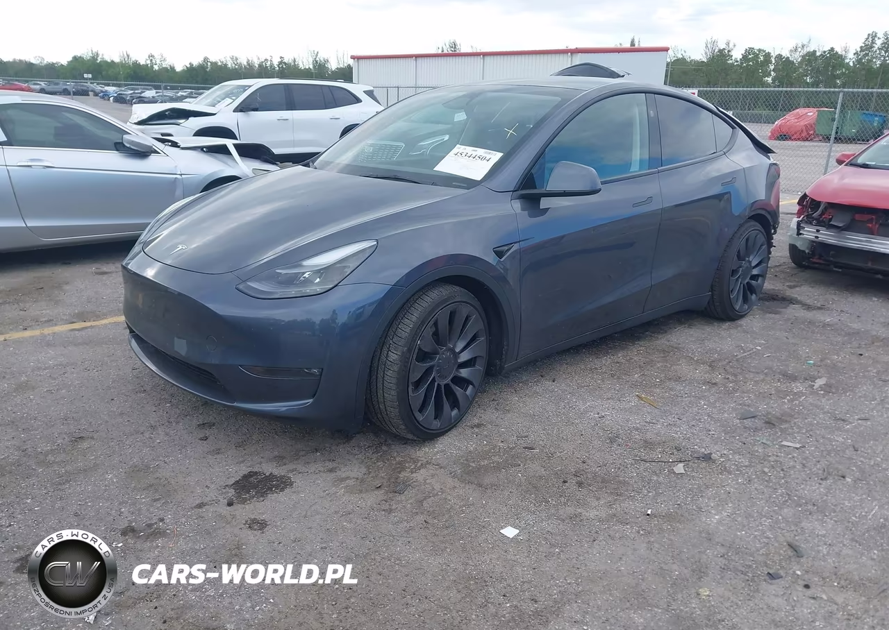 2023 Tesla Model Y Performance Dual Motor All-Wheel Drive VIN:7SAYGDEF4PF861702 - 2