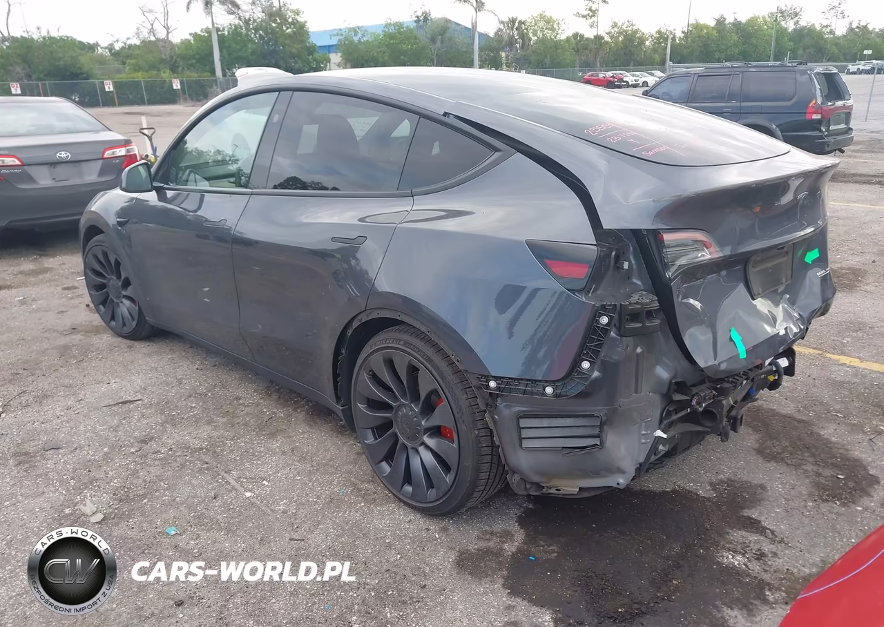 2023 Tesla Model Y Performance Dual Motor All-Wheel Drive VIN:7SAYGDEF4PF861702 - 3