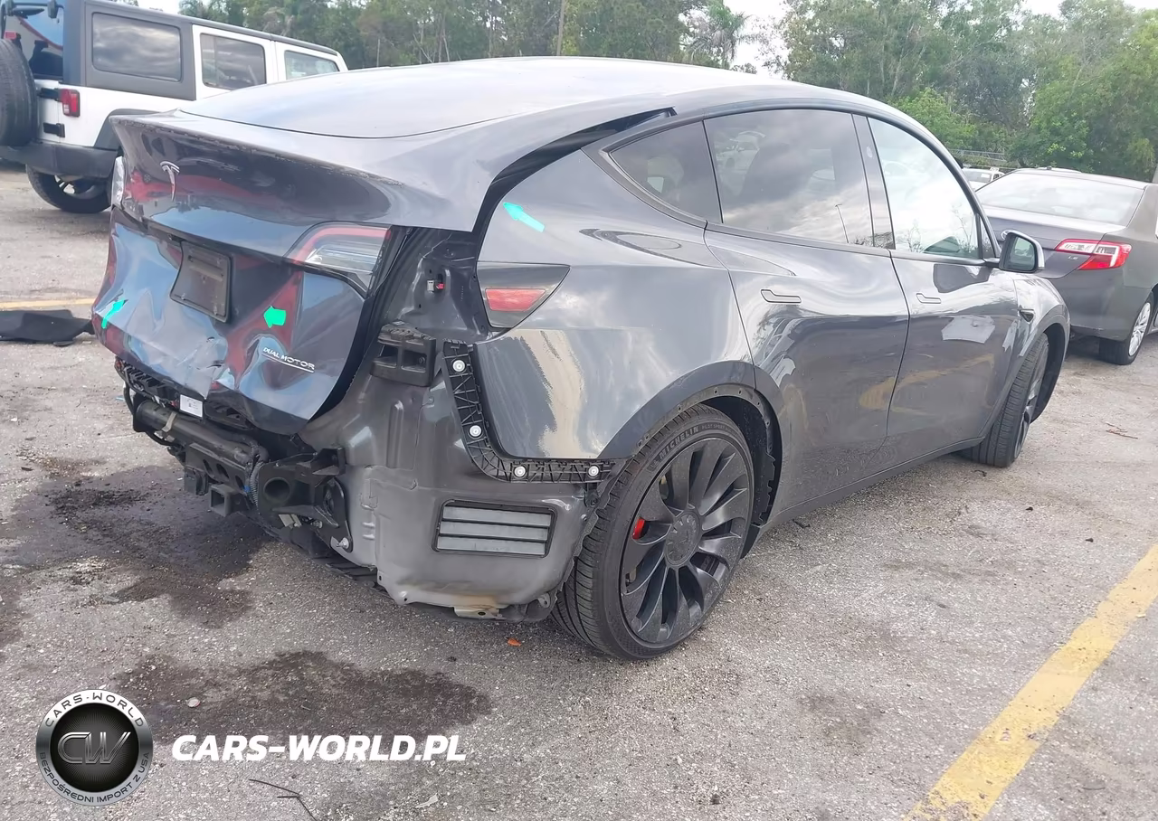 2023 Tesla Model Y Performance Dual Motor All-Wheel Drive VIN:7SAYGDEF4PF861702 - 4