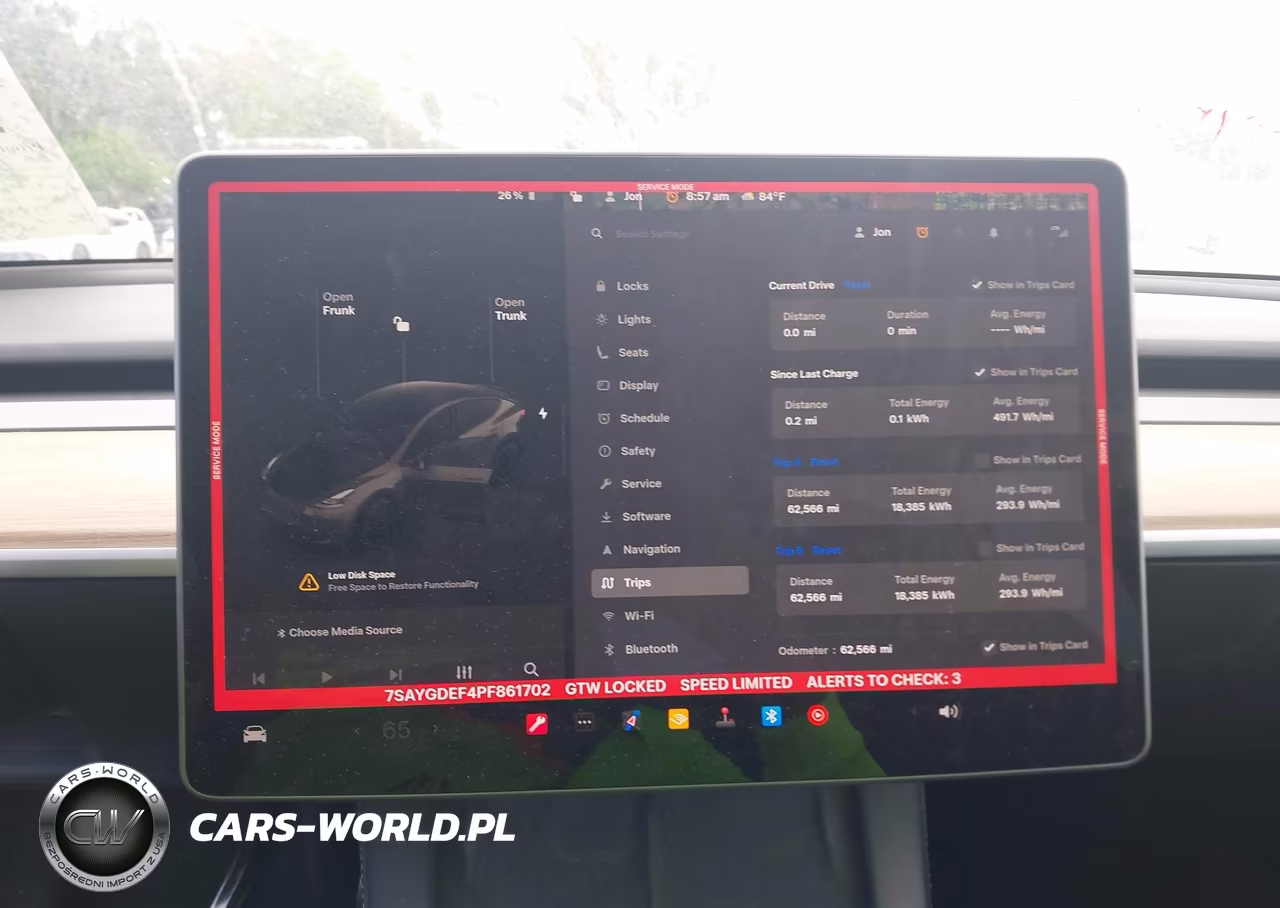 2023 Tesla Model Y Performance Dual Motor All-Wheel Drive VIN:7SAYGDEF4PF861702 - 7
