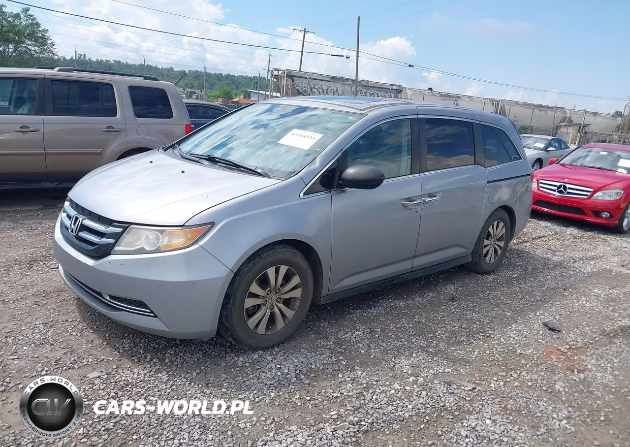 2016 Honda Odyssey Ex-L VIN:5FNRL5H67GB046957 - 2