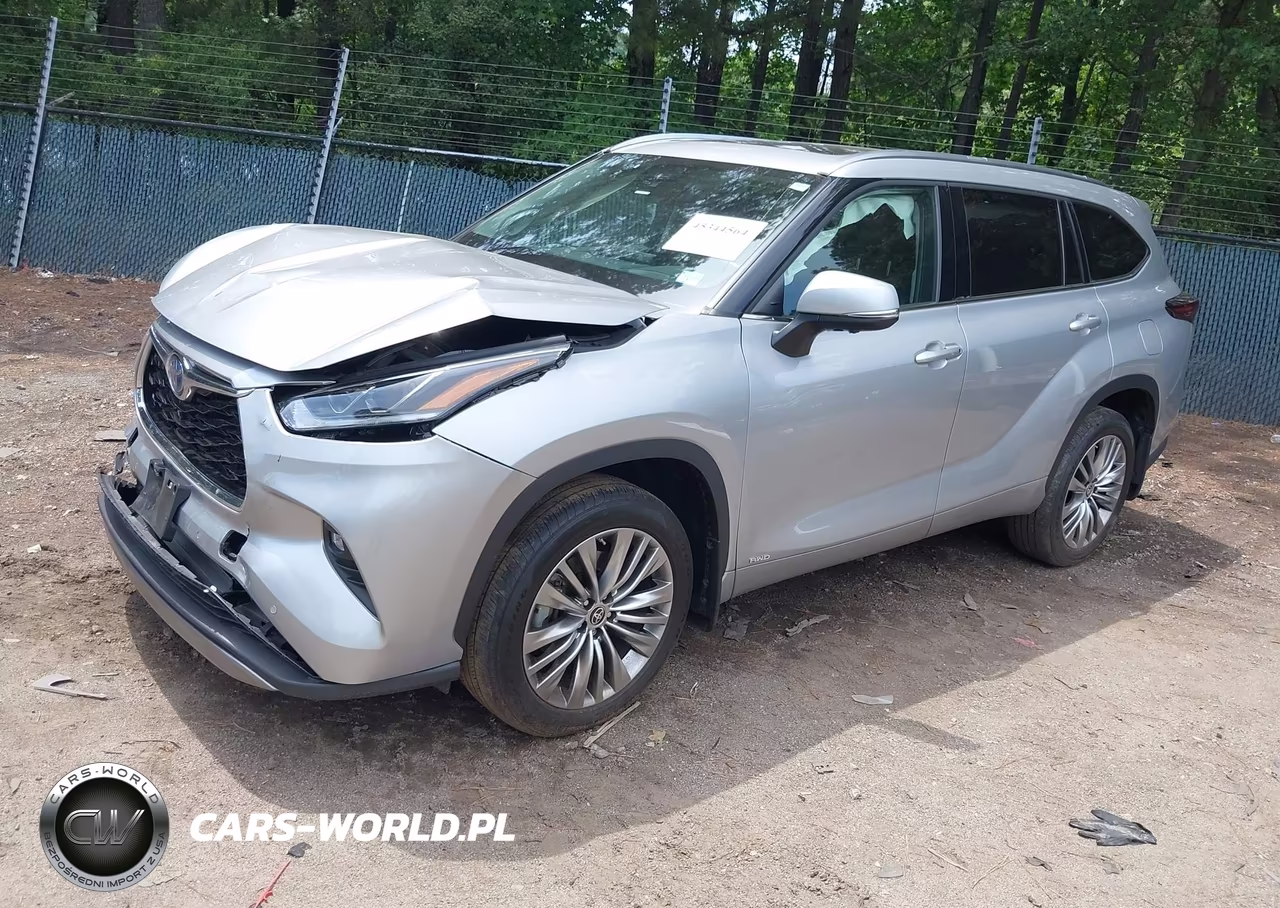 2024 Toyota Highlander Hybrid Platinum VIN:5TDEBRCH4RS607857 - 2