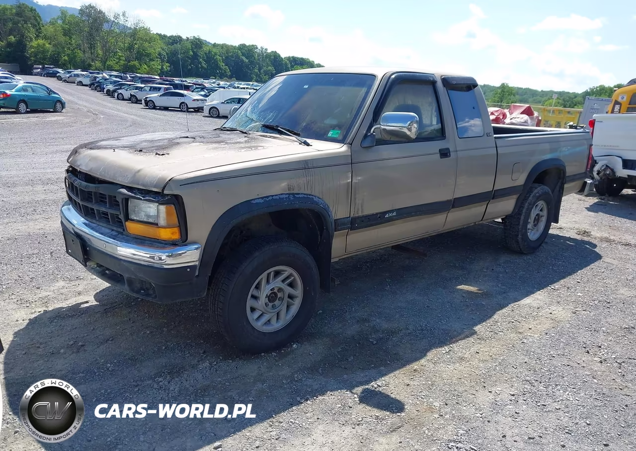 1992 Dodge Dakota VIN:1B7GG23X0NS625198 - 2