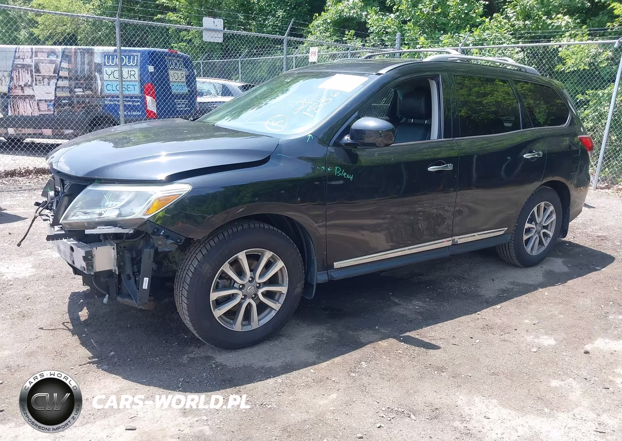 2015 Nissan Pathfinder Sl VIN:5N1AR2MM2FC683910 - 2