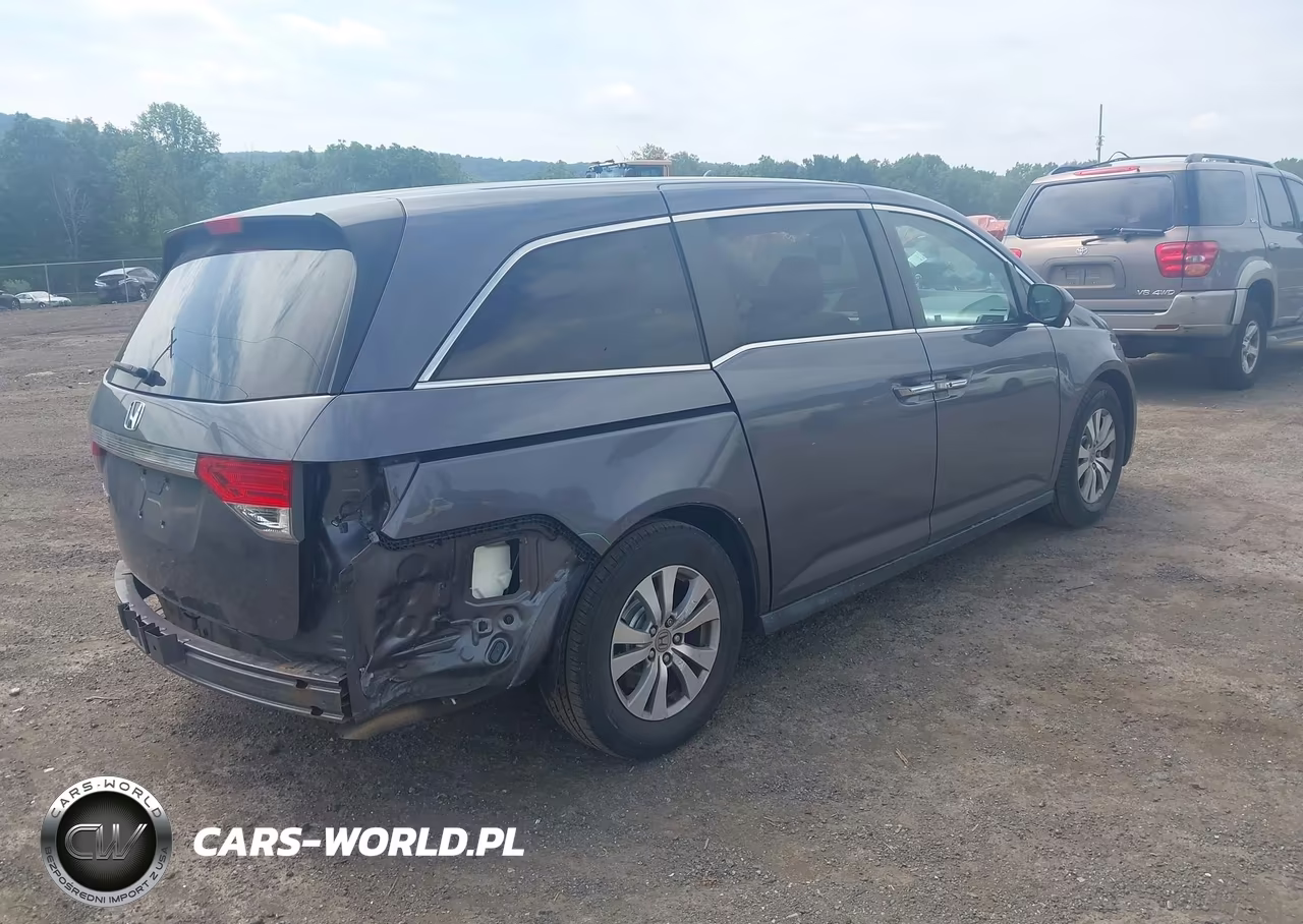 2015 Honda Odyssey Ex VIN:5FNRL5H40FB106865 - 4