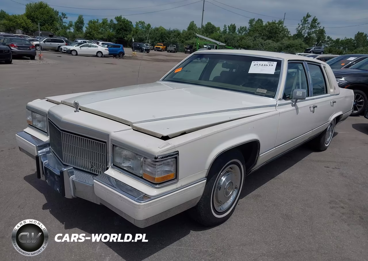 1991 Cadillac Brougham VIN:1G6DW54E5MR702290 - 2