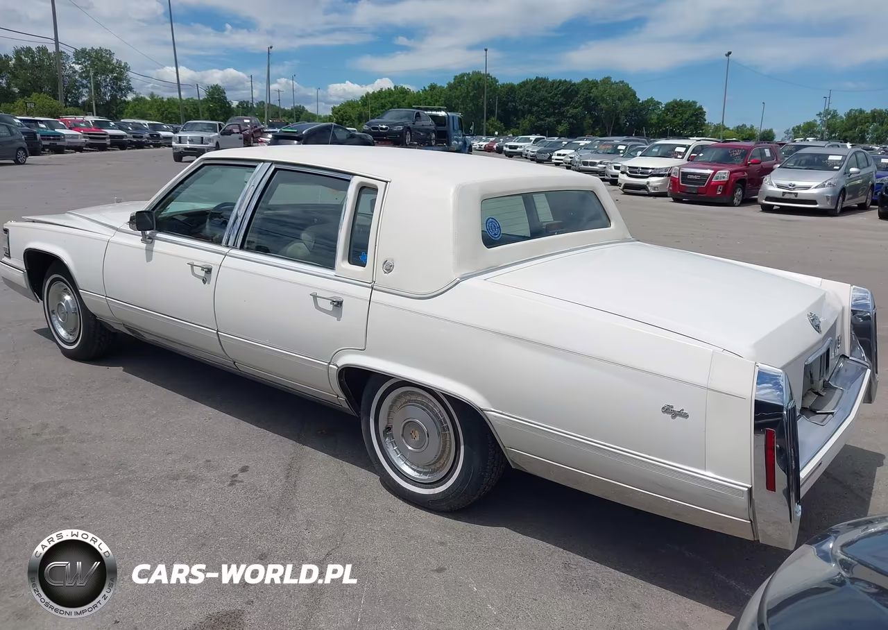 1991 Cadillac Brougham VIN:1G6DW54E5MR702290 - 3