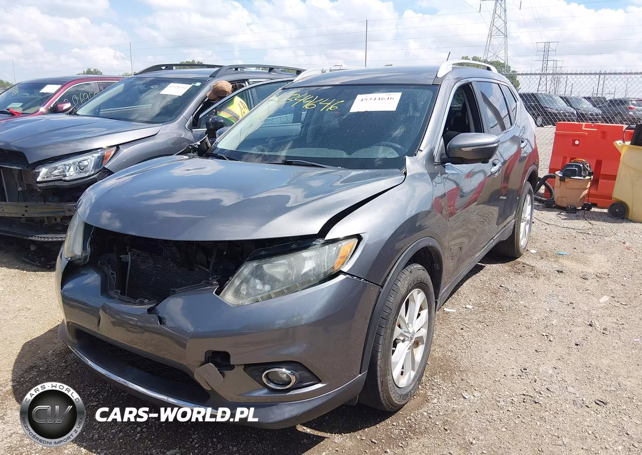 2014 Nissan Rogue Sv VIN:5N1AT2MK5EC788889 - 2