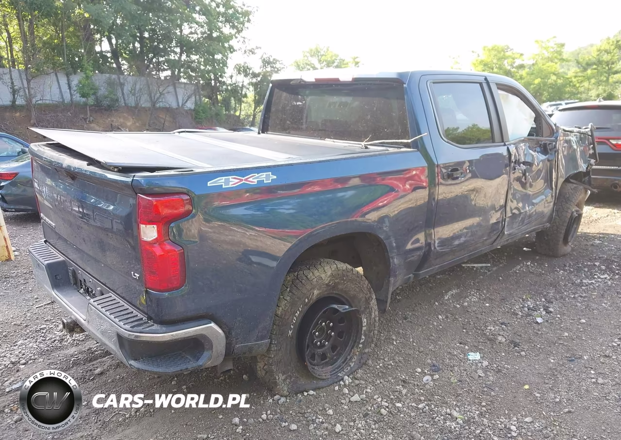 2022 Chevrolet Silverado 1500 Ltd 4Wd Short Bed Lt With 2Fl VIN:3GCPYJEK7NG186419 - 4