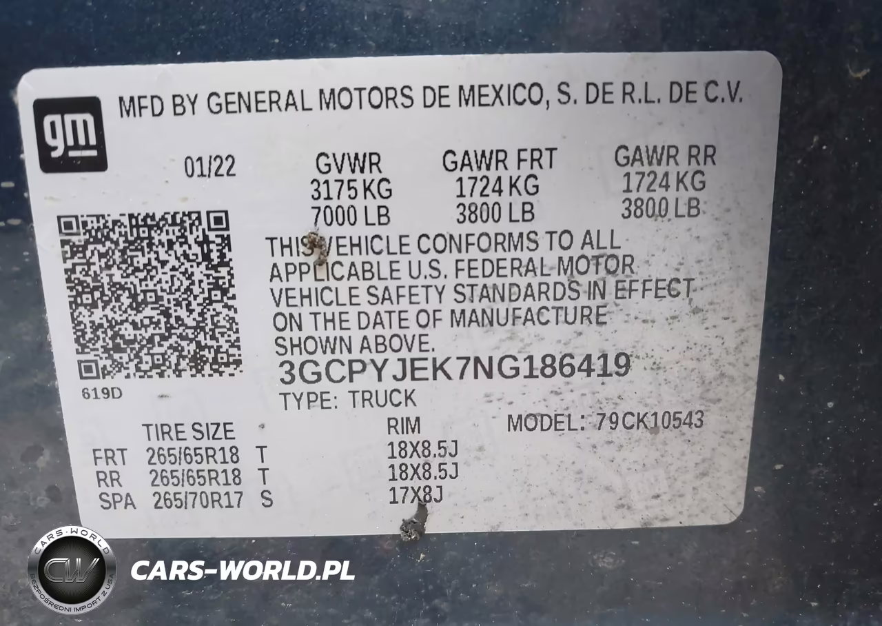2022 Chevrolet Silverado 1500 Ltd 4Wd Short Bed Lt With 2Fl VIN:3GCPYJEK7NG186419 - 9