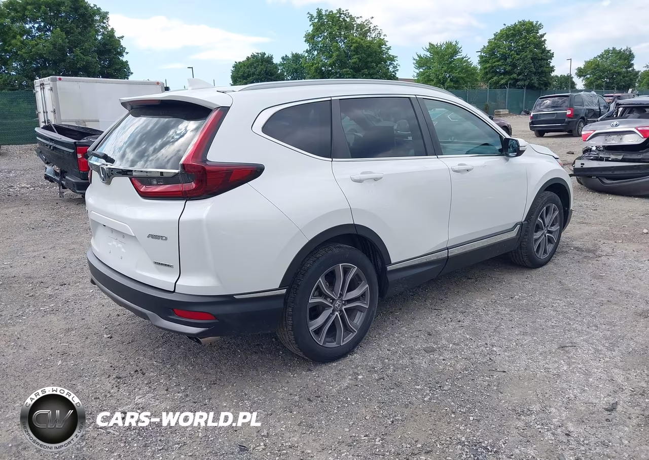 2022 Honda Cr-V Awd Touring VIN:2HKRW2H96NH666391 - 4