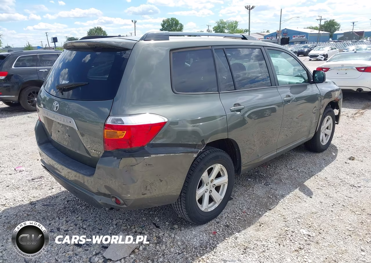 2010 Toyota Highlander Se V6 VIN:5TDJK3EH6AS014398 - 4