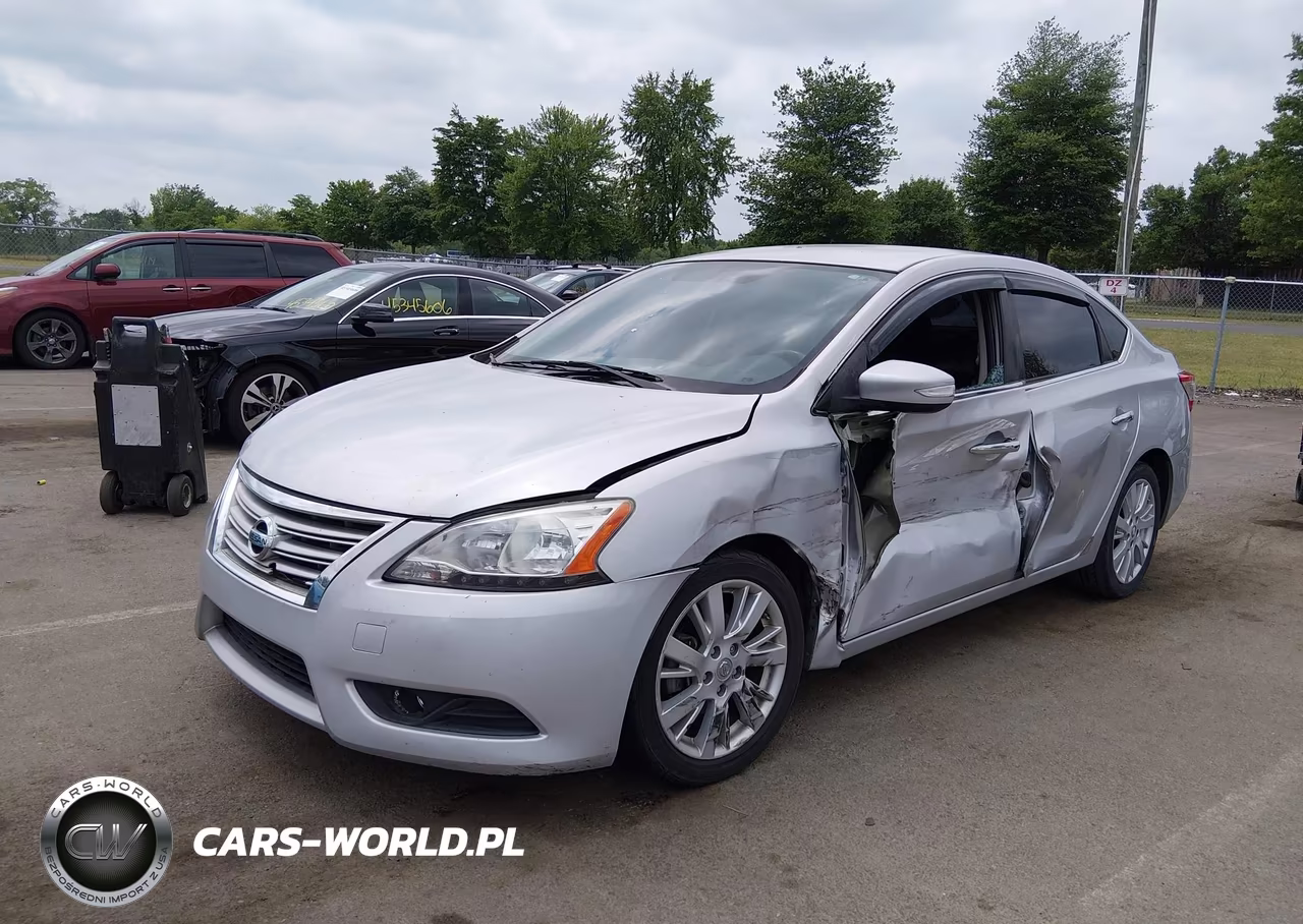 2013 Nissan Sentra Sl VIN:3N1AB7AP5DL636041 - 2