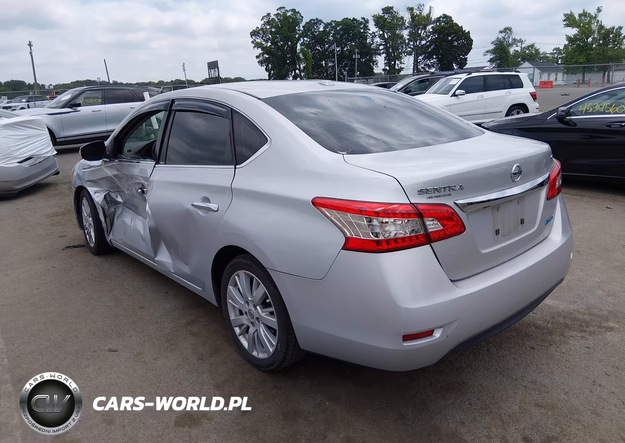2013 Nissan Sentra Sl VIN:3N1AB7AP5DL636041 - 3