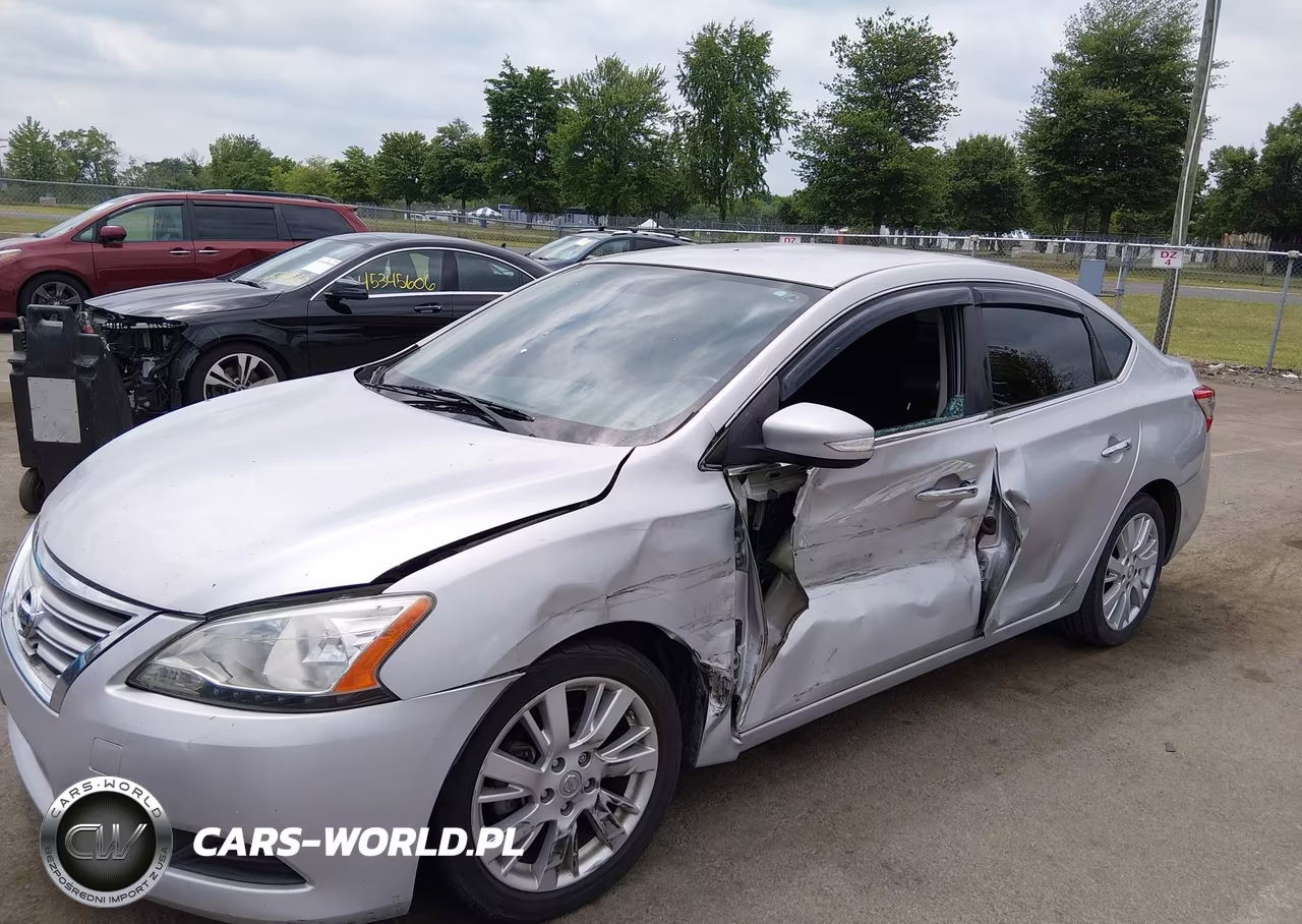 2013 Nissan Sentra Sl VIN:3N1AB7AP5DL636041 - 6