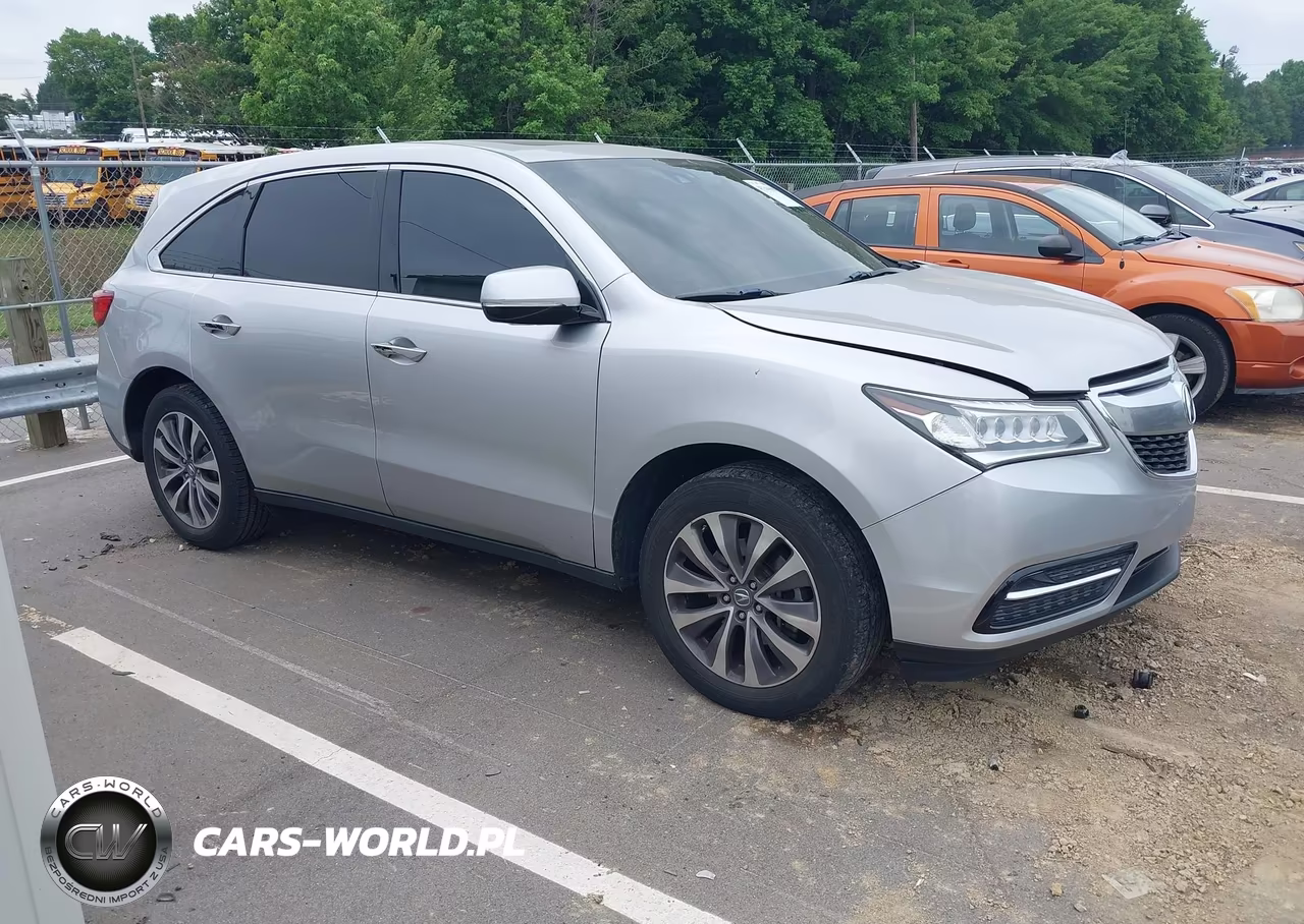 2015 Acura Mdx Technology Package