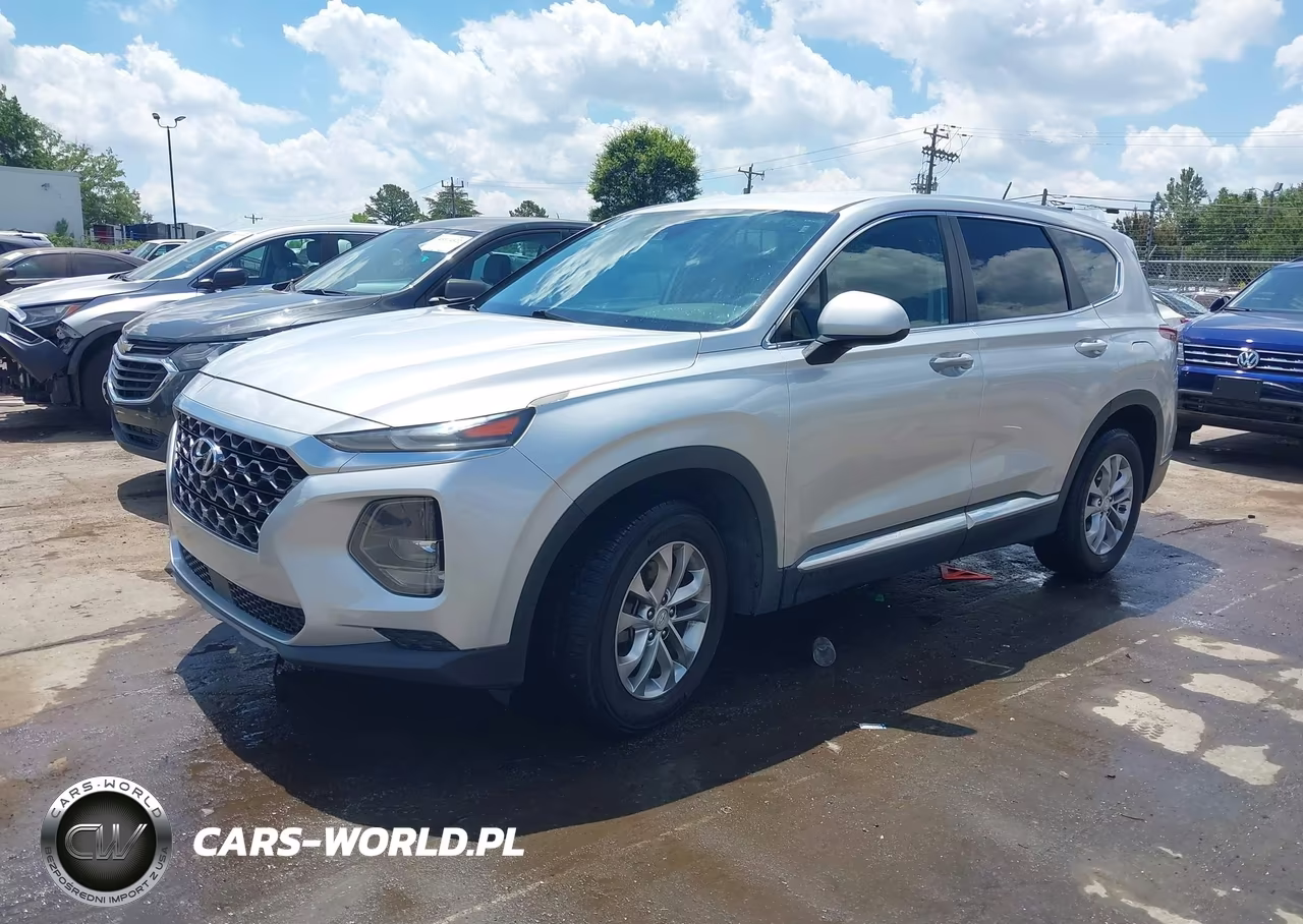 2019 Hyundai Santa Fe Se VIN:5NMS23AD1KH020413 - 2