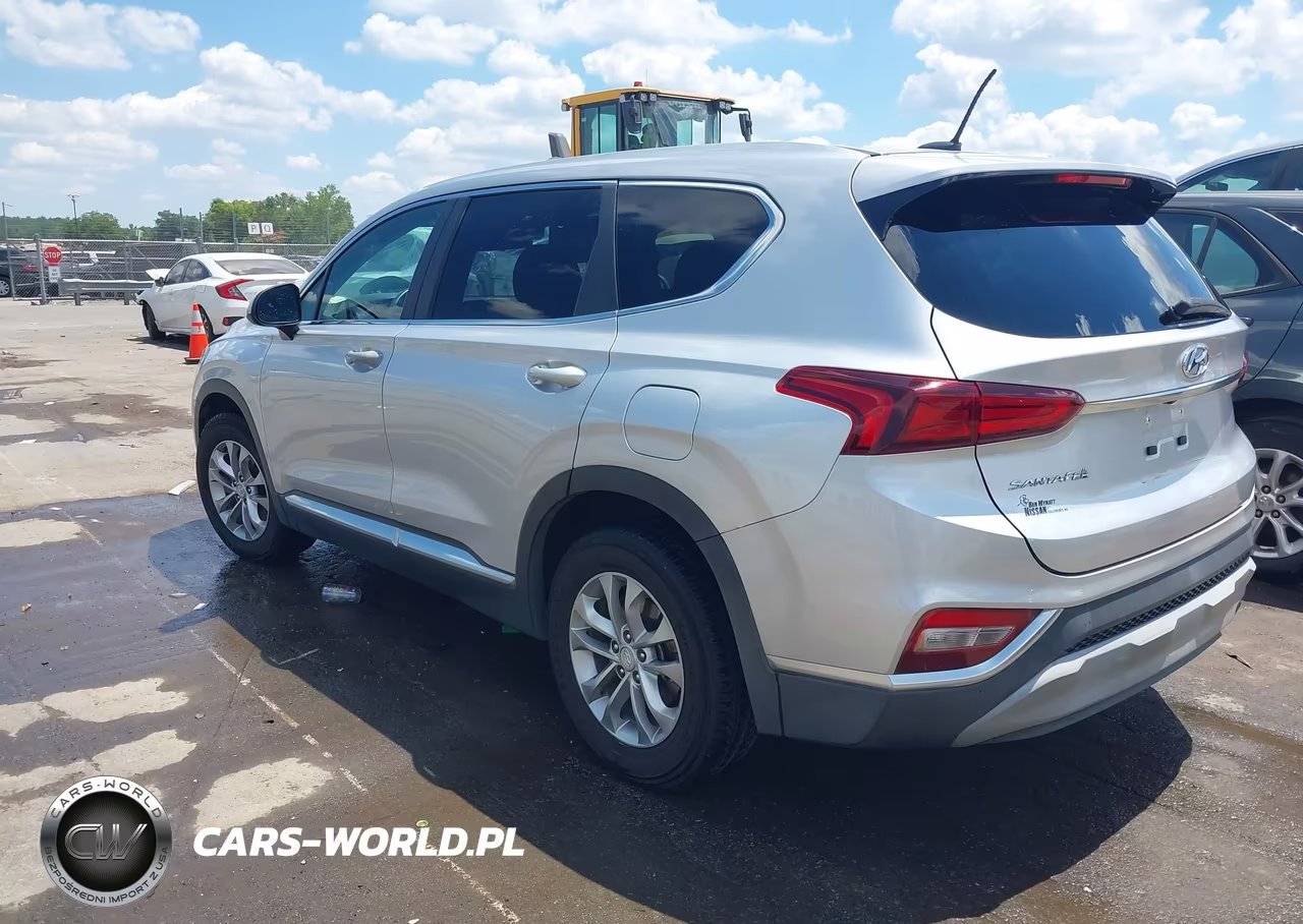 2019 Hyundai Santa Fe Se VIN:5NMS23AD1KH020413 - 3