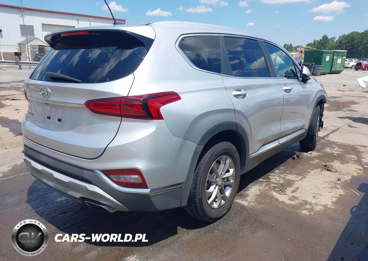 2019 Hyundai Santa Fe Se VIN:5NMS23AD1KH020413 - 4