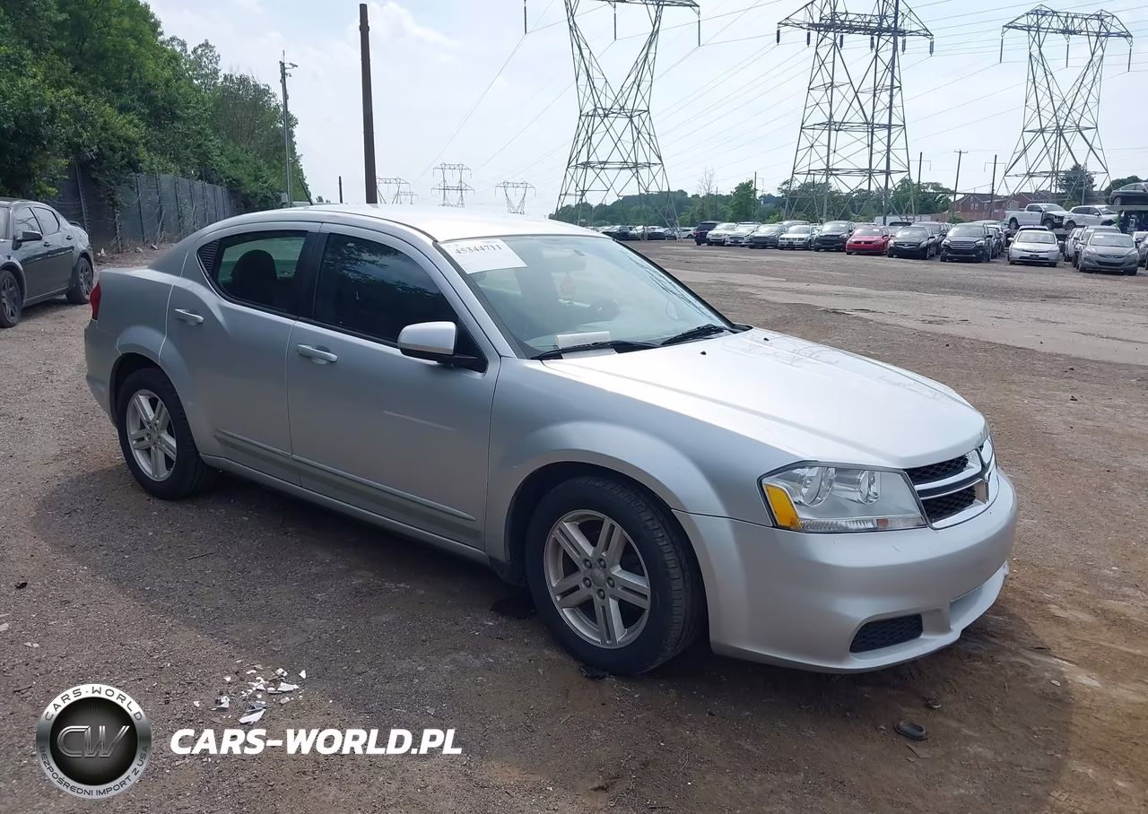 2012 Dodge Avenger Sxt – zdjęcie 1 z 11