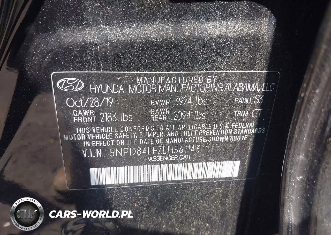 2020 Hyundai Elantra Sel VIN:5NPD84LF7LH561143 - 9