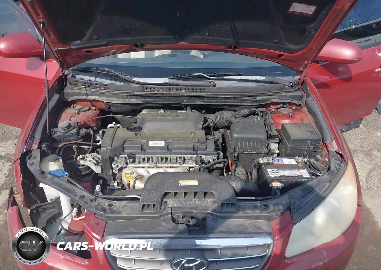 2008 Hyundai Elantra Gls-Se VIN:KMHDU46DX8U516924 - 10