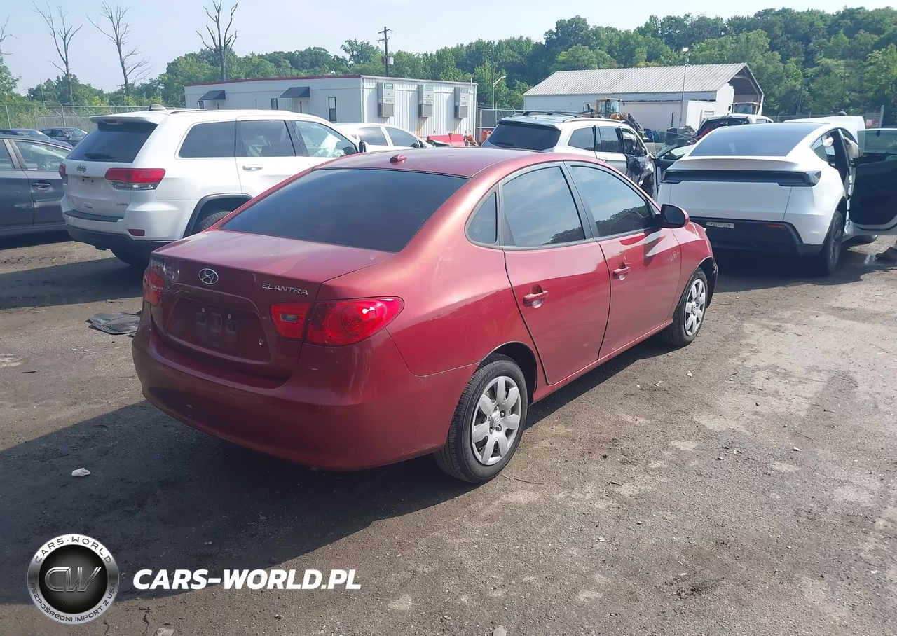 2008 Hyundai Elantra Gls-Se VIN:KMHDU46DX8U516924 - 4