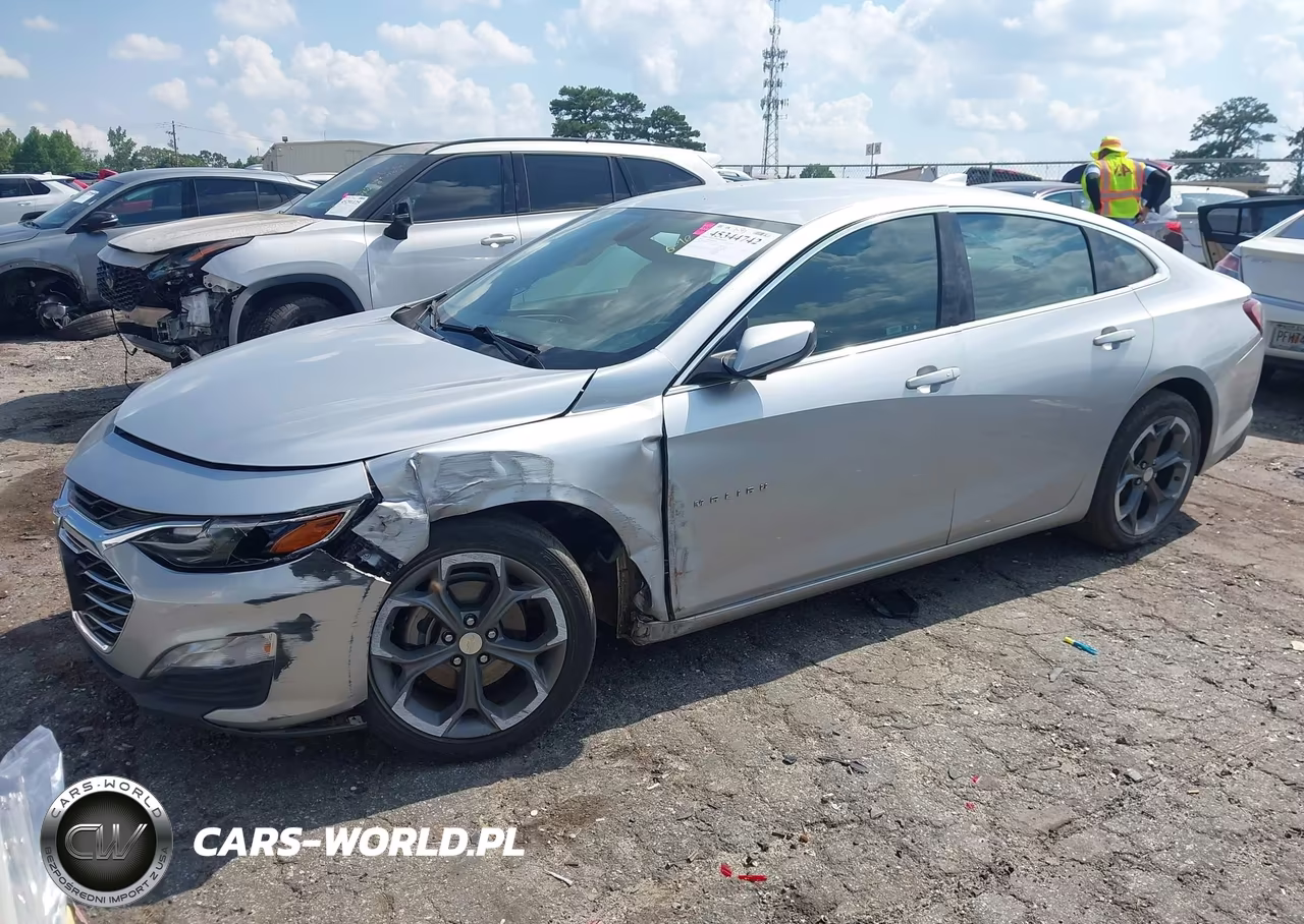 2020 Chevrolet Malibu Fwd Lt VIN:1G1ZD5STXLF117160 - 2