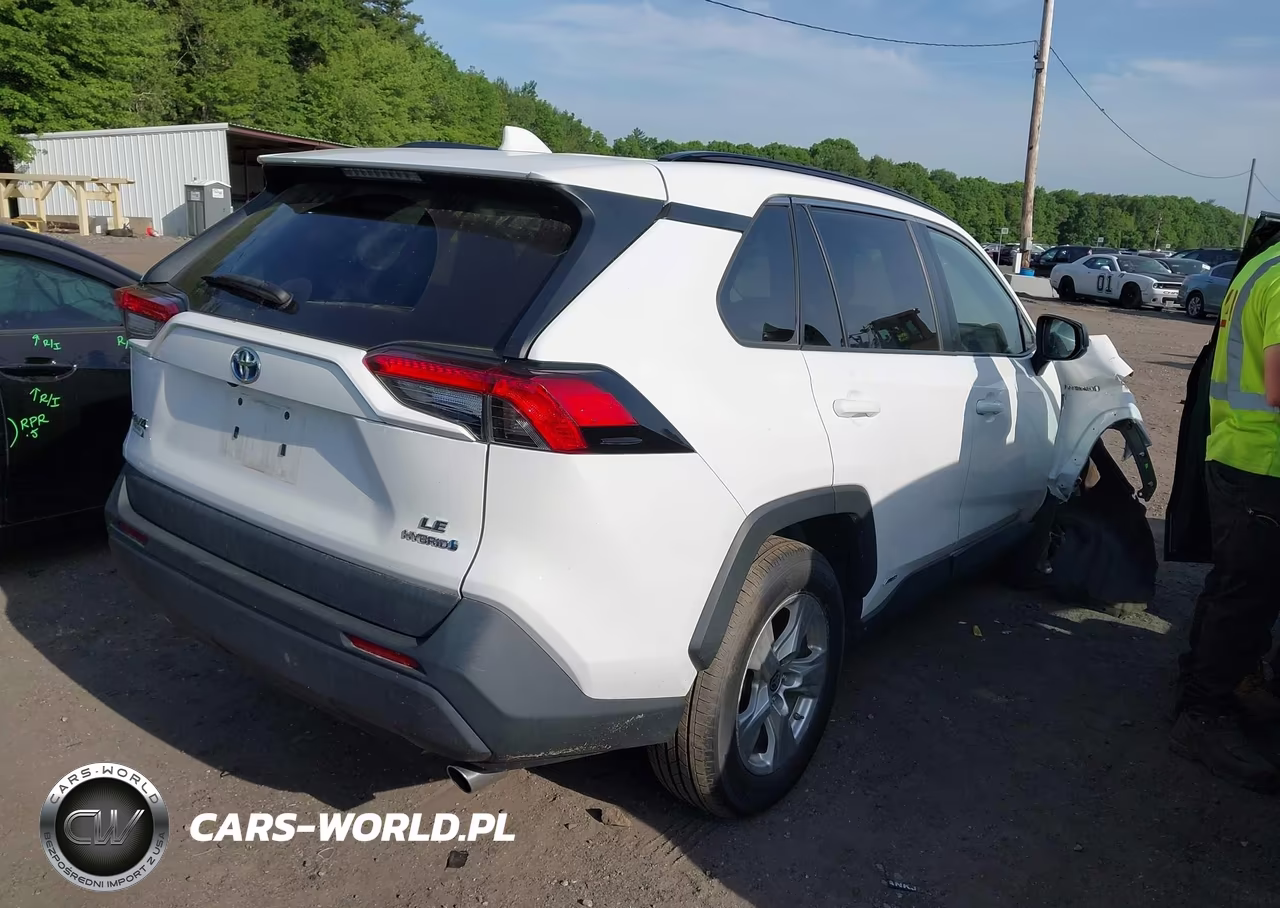 2021 Toyota Rav4 Hybrid Le VIN:4T3LWRFV3MU046880 - 4
