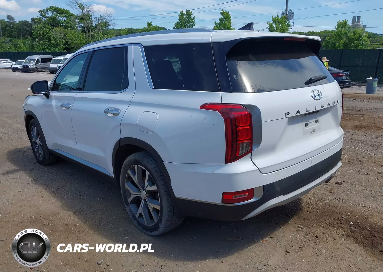 2021 Hyundai Palisade Sel VIN:KM8R4DHE1MU204576 - 3