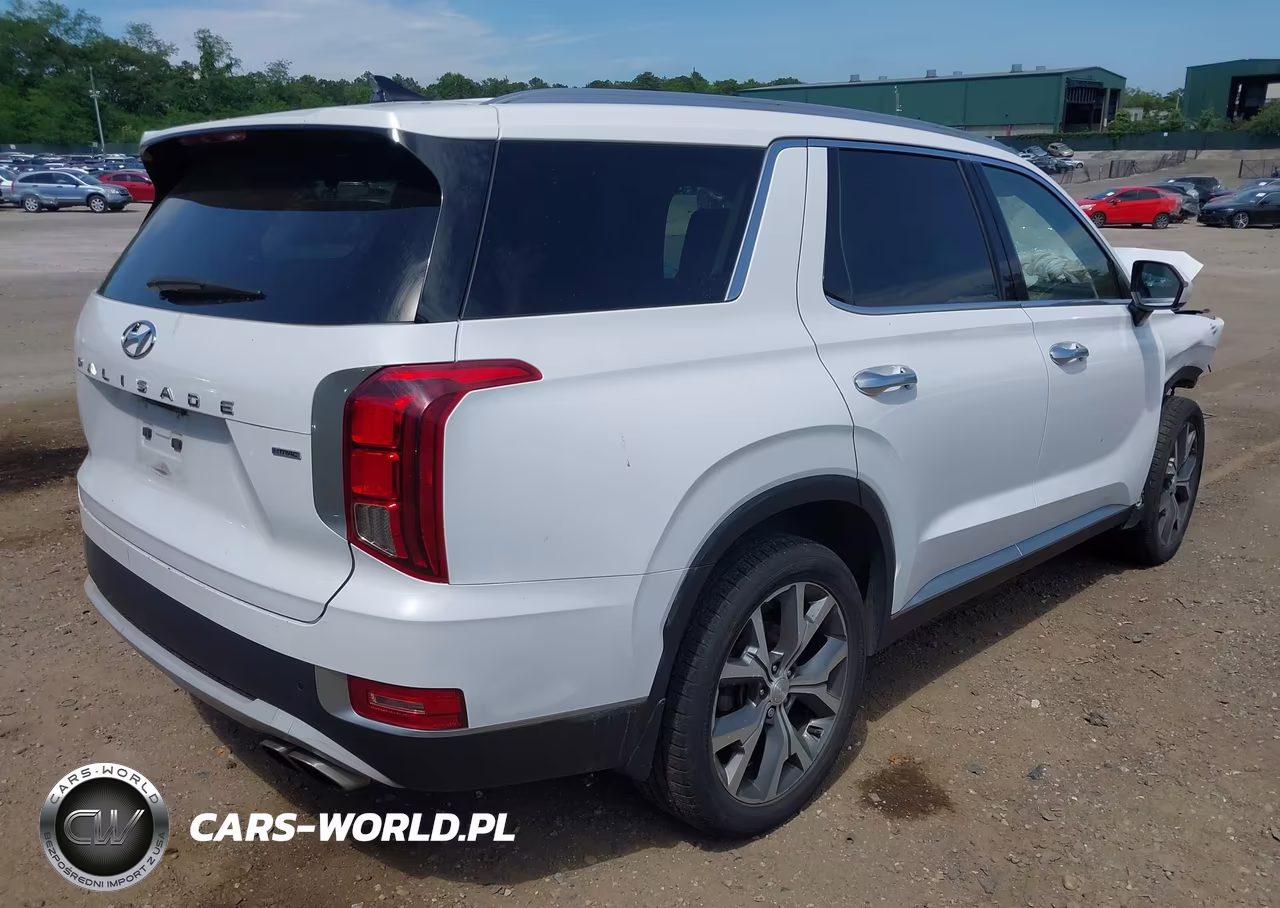 2021 Hyundai Palisade Sel VIN:KM8R4DHE1MU204576 - 4