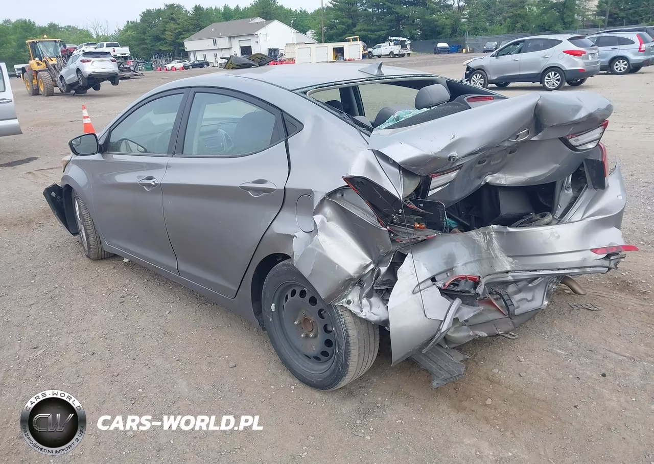 2015 Hyundai Elantra Se VIN:KMHDH4AE1FU387926 - 3