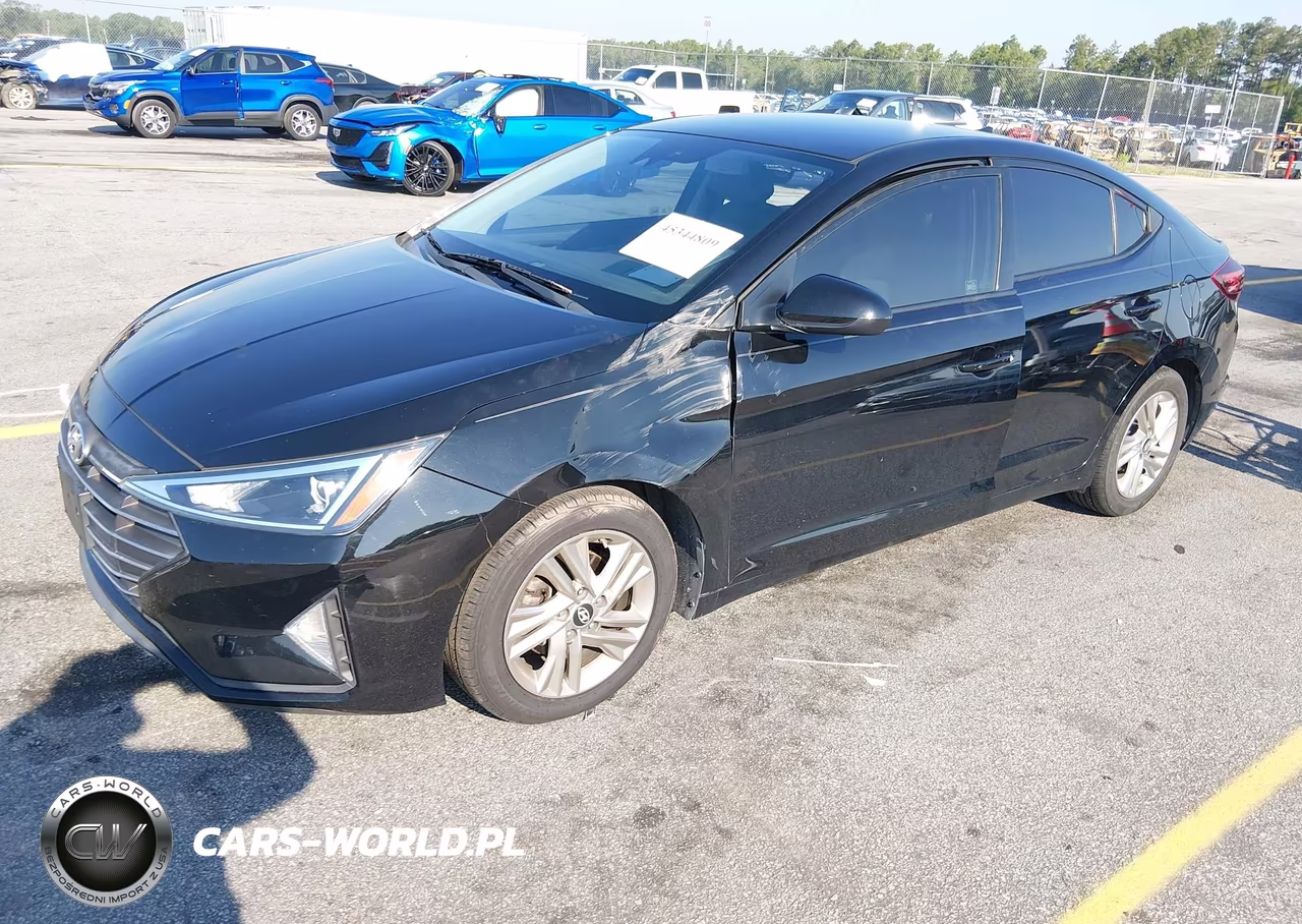 2019 Hyundai Elantra Sel VIN:5NPD84LF5KH448161 - 2