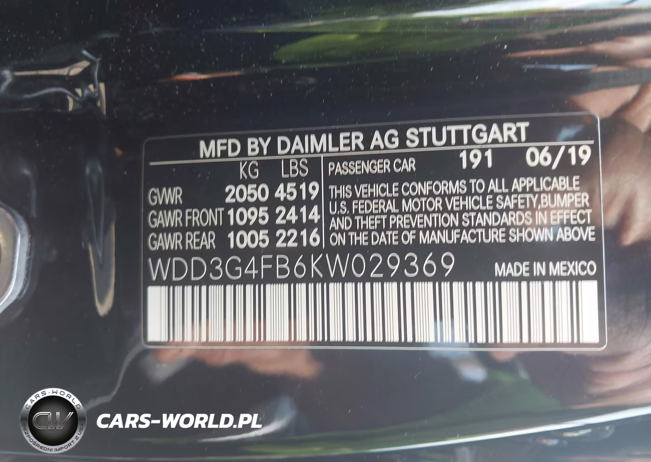 2019 Mercedes-Benz A 220 4Matic VIN:WDD3G4FB6KW029369 - 9