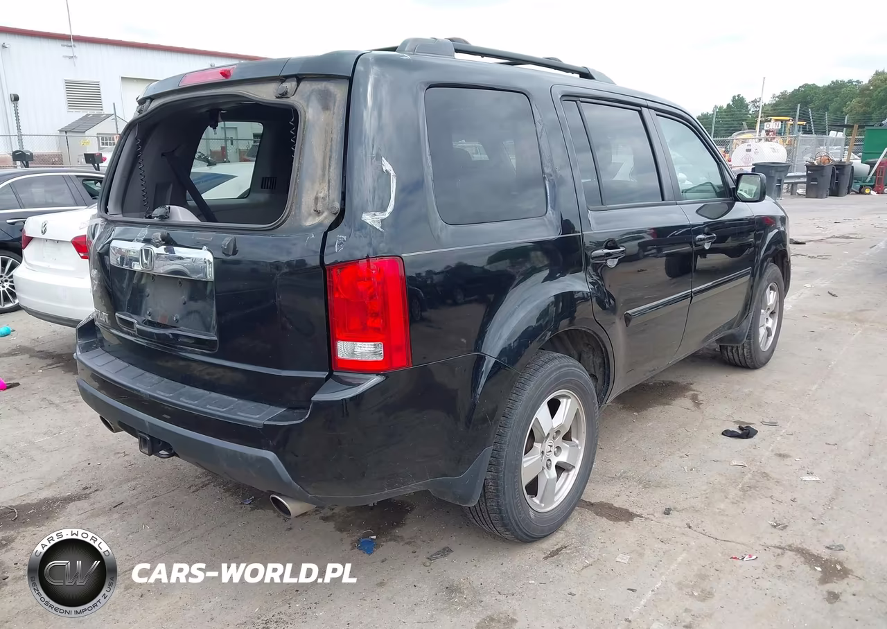 2010 Honda Pilot Ex-L VIN:5FNYF3H54AB005241 - 4