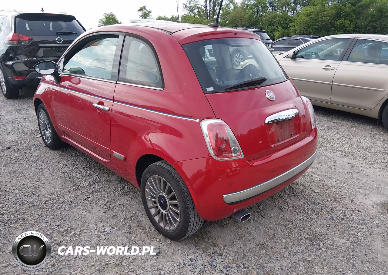 2012 Fiat 500 Lounge VIN:3C3CFFCR8CT360962 - 3
