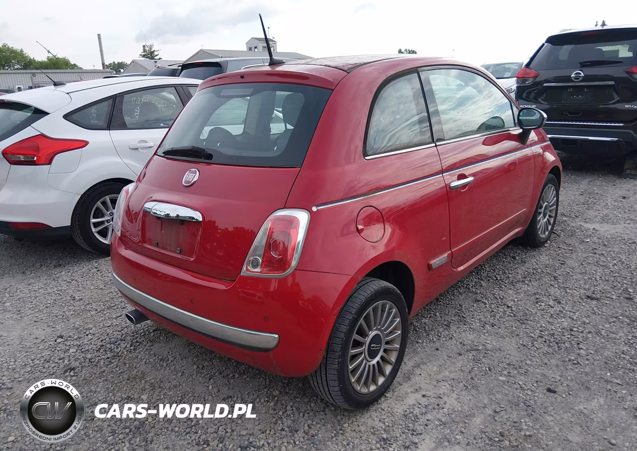 2012 Fiat 500 Lounge VIN:3C3CFFCR8CT360962 - 4