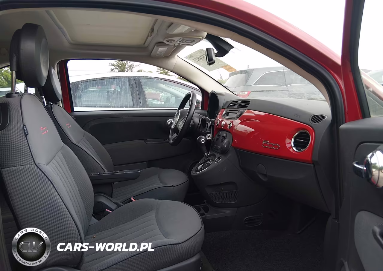 2012 Fiat 500 Lounge VIN:3C3CFFCR8CT360962 - 5