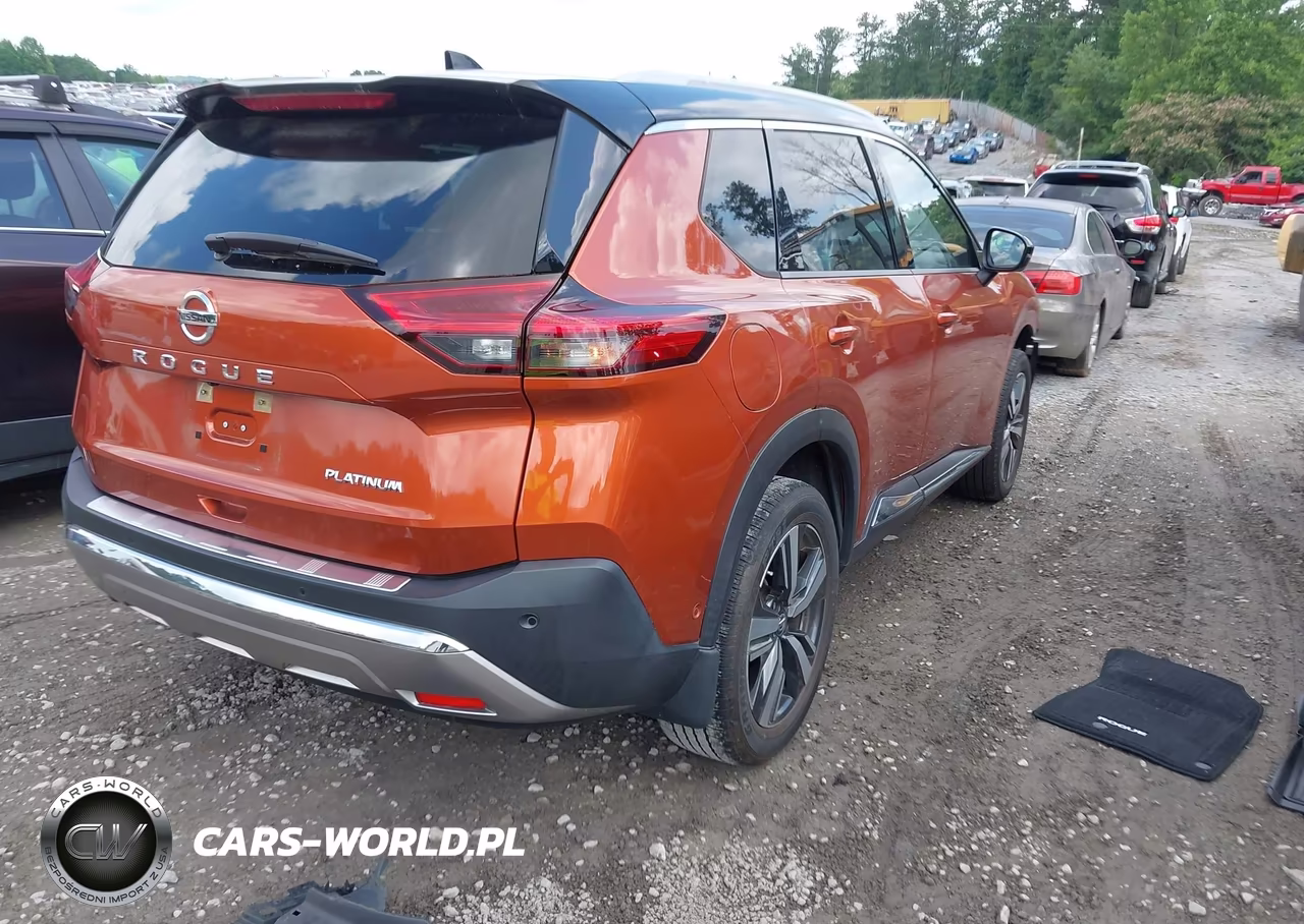 2021 Nissan Rogue Platinum Fwd VIN:JN8AT3DC8MW107435 - 4